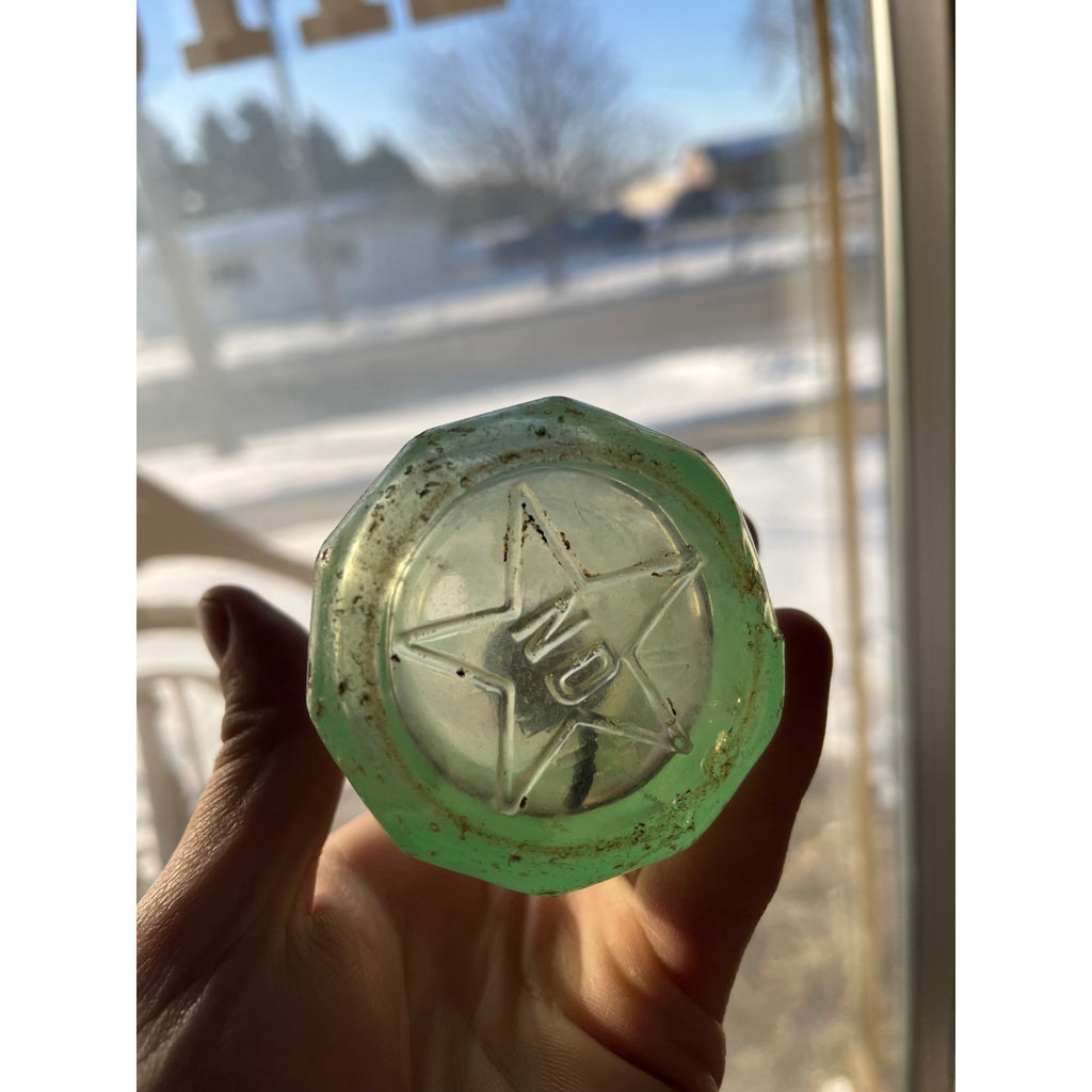 Columbia Bottling Works Milwaukee Wisconsin Blob Top Soda Bottle Hutchinson