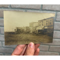 Coulter Iowa IA RPPC Postcard Main Street West Side Early 1900s Vintage