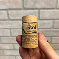 Vintage Mu-Col Antiseptic Powder Wooden Medicine Container Buffalo NY 1920s Sample