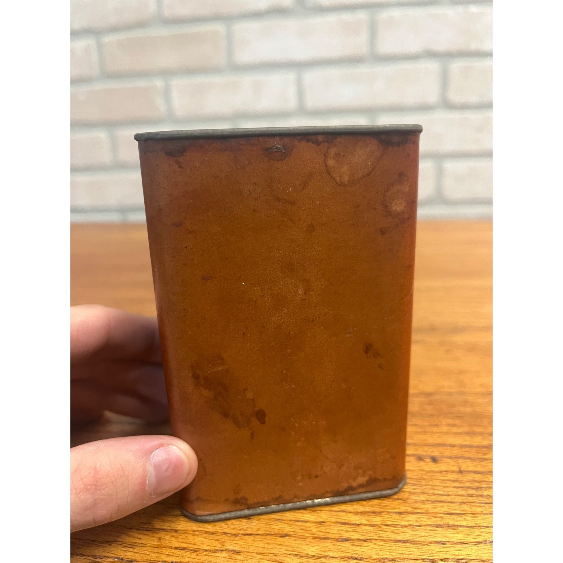 RARE Vintage 1920s Simpson Coffee Co. Spice Tin Saginaw MI Michigan Ginger
