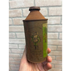 Vintage Heileman's Old Style Lager Cone Top Beer Can w/ Cap Lacrosse Wis WI