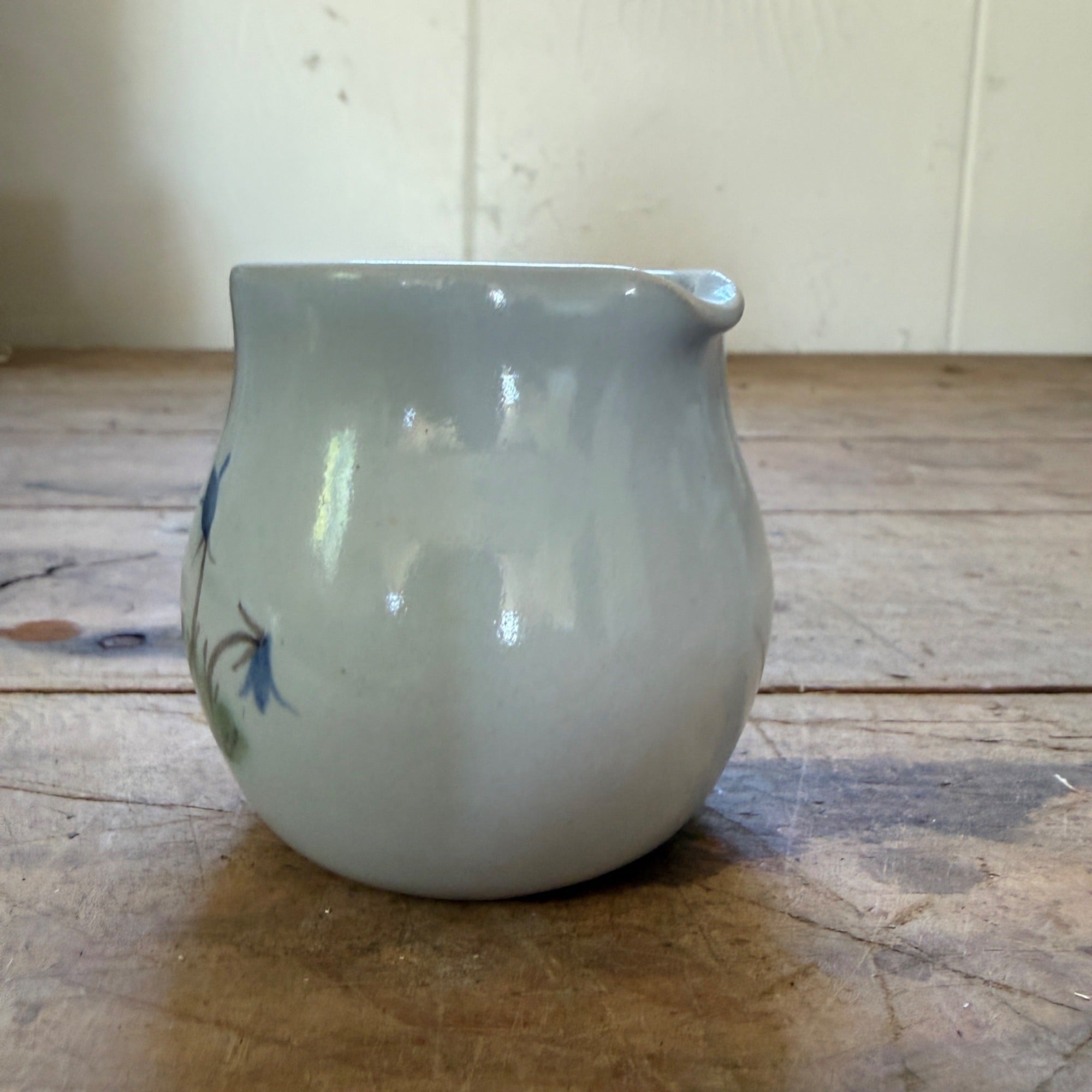 Buchan Thistle Serving  Scotland Stoneware Pottery Creamer and Sugar Dish