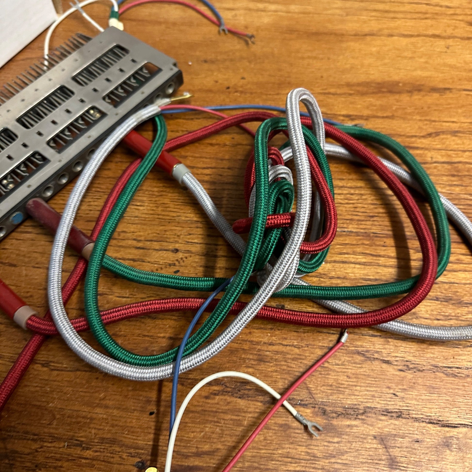 Vintage Telepone Operator's Headset #300 and Switch Line Panel