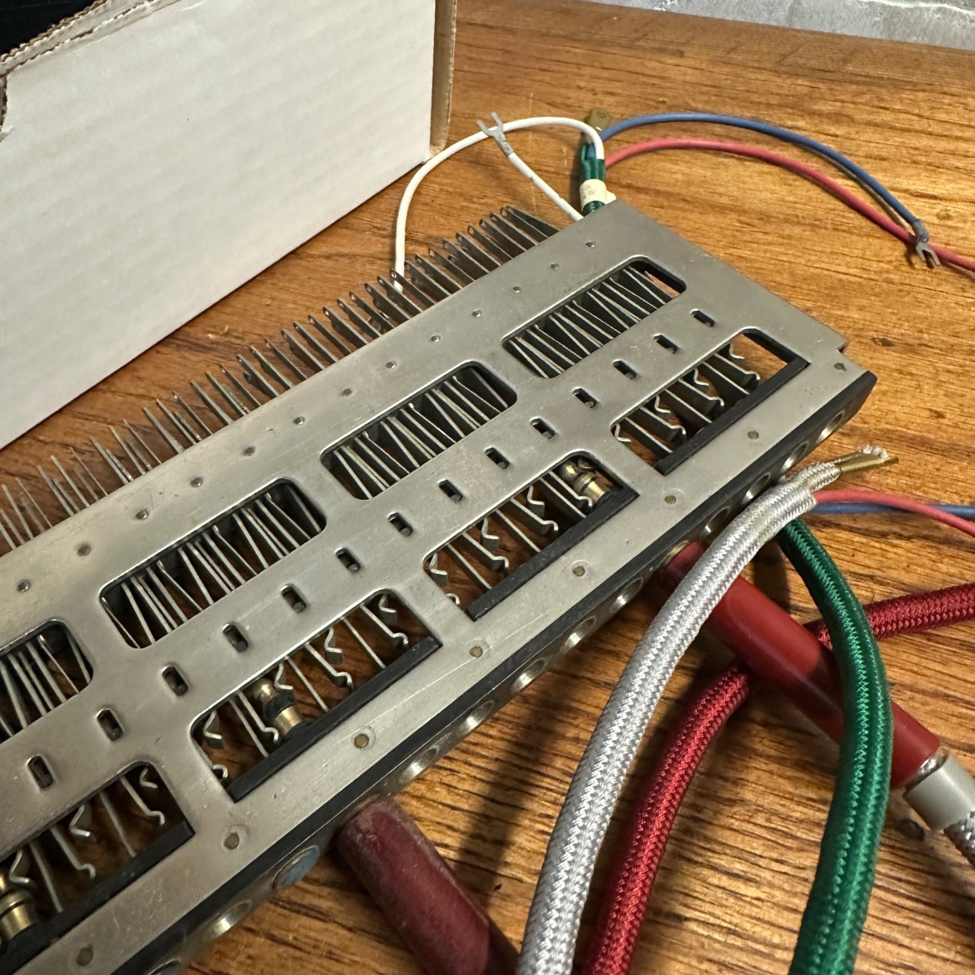 Vintage Telepone Operator's Headset #300 and Switch Line Panel