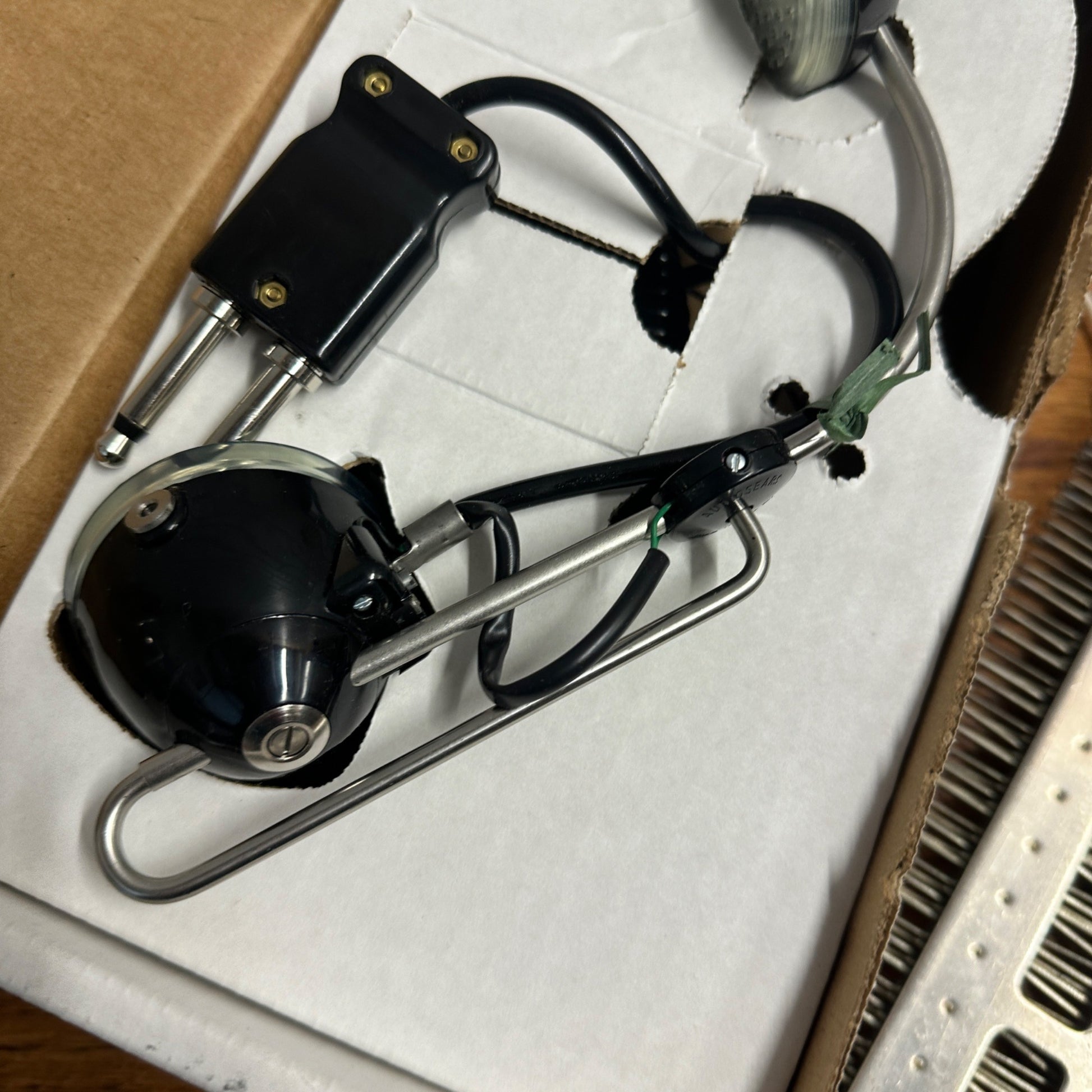 Vintage Telepone Operator's Headset #300 and Switch Line Panel