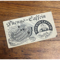 Phenyo Caffeine Headache Medicine Antique Pharmaceutical Advertising Ink Blotter
