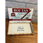 Vintage El Roi-Tan Cigars Pressed Cardboard Store Display Box Advertising