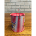 Vintage Hello Kitty Tin Coin Bank 1988 Sanrio Japan