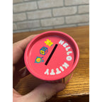 Vintage Hello Kitty Tin Coin Bank 1988 Sanrio Japan