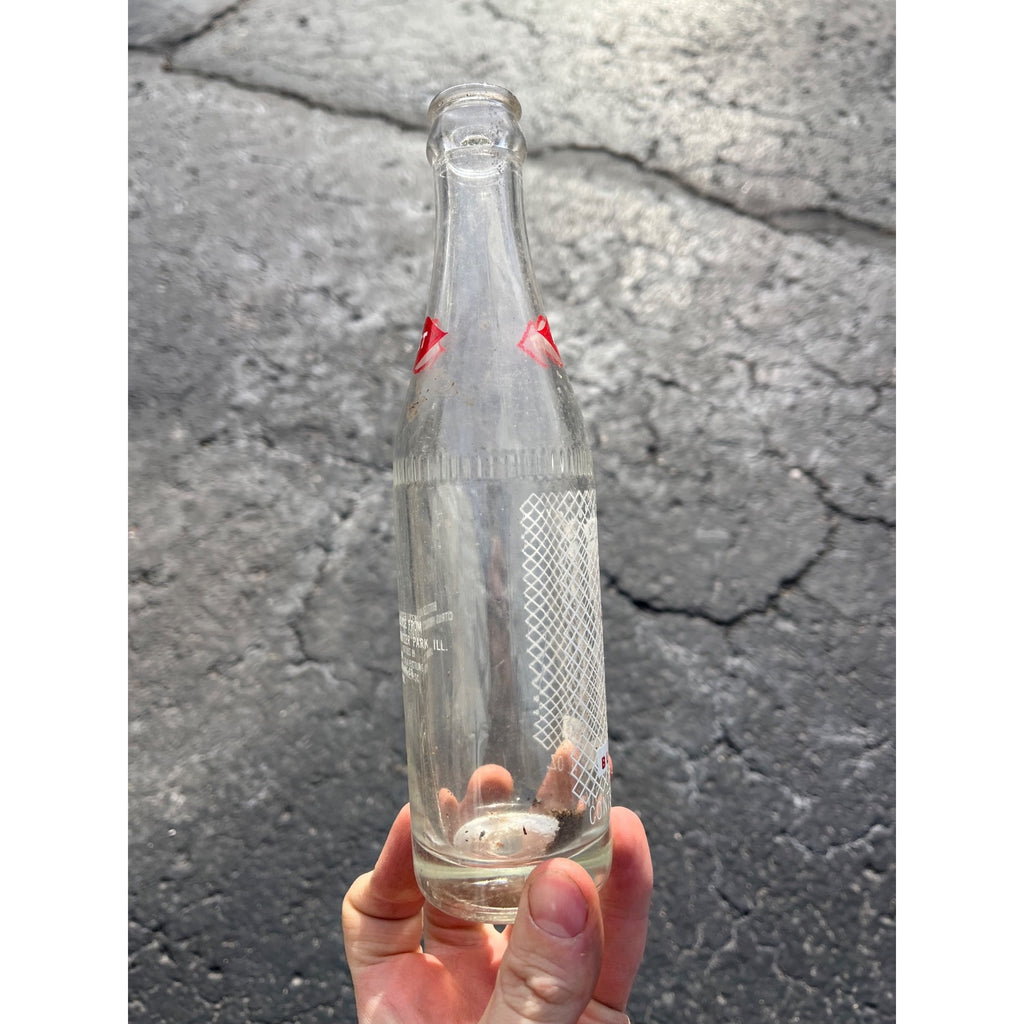 RARE Vintage Kist Beverages ACl Soda Pop Bottle Plymouth Wisconsin Wis WI