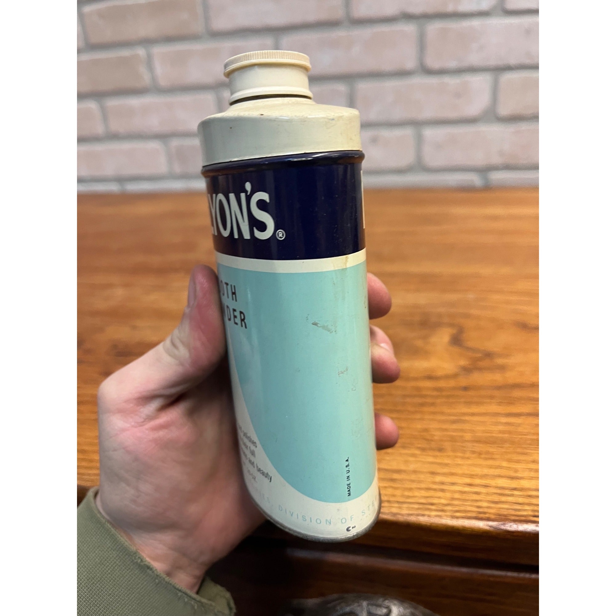 Vintage Dr. Lyons Tooth Powder Collectable Tin 10oz. Full Unopened