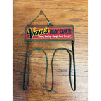 Vintage Van's Metal Folding Boot Saver Hanger Laundry Room Advertising
