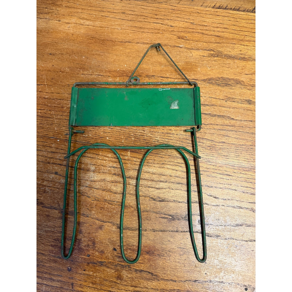 Vintage Van's Metal Folding Boot Saver Hanger Laundry Room Advertising