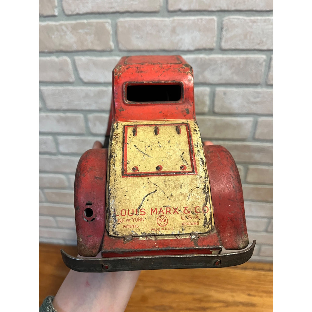 Vintage 1930s Marx LaSalle Super Deluxe Electric Motor Driven Coupe