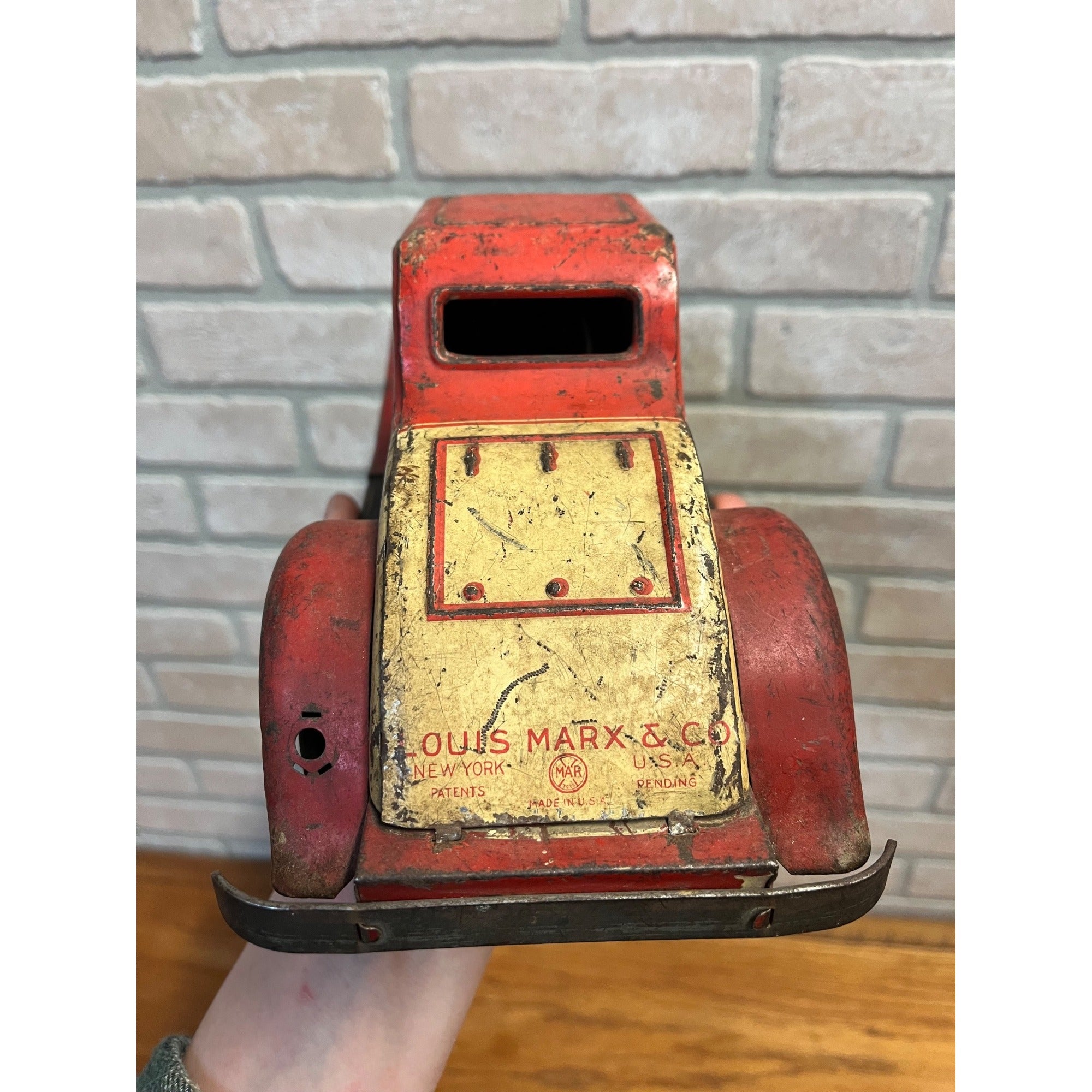 Vintage 1930s Marx LaSalle Super Deluxe Electric Motor Driven Coupe