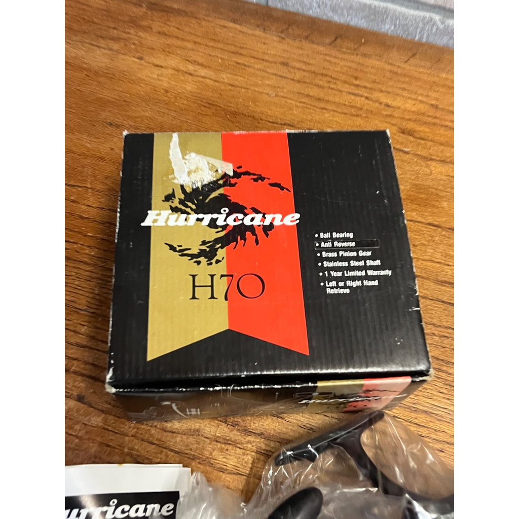 Hurricane H70 Spinning Reel Fishing W/Box New