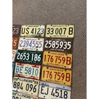 Vintage Huge Lot (30) Illinois Car RV Truck License Plates 1960s-1980s