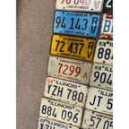Vintage Huge Lot (30) Illinois Car RV Truck License Plates 1960s-1980s