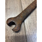 Antique L-Shaped L.W. 1900s Early Implement Farm Wrench Garage Decor