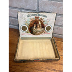 Vintage Wedding Blossom Cigar Wooden Box Advertising South Bend Indiana