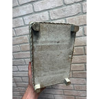 Vintage 1950s CHILD'S TOY WICKER Hamper with Dutch Girl Decal on Top