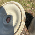 Antique Red Wing Elephant Ear Birch Leaf 5 Gallon Butter Churn