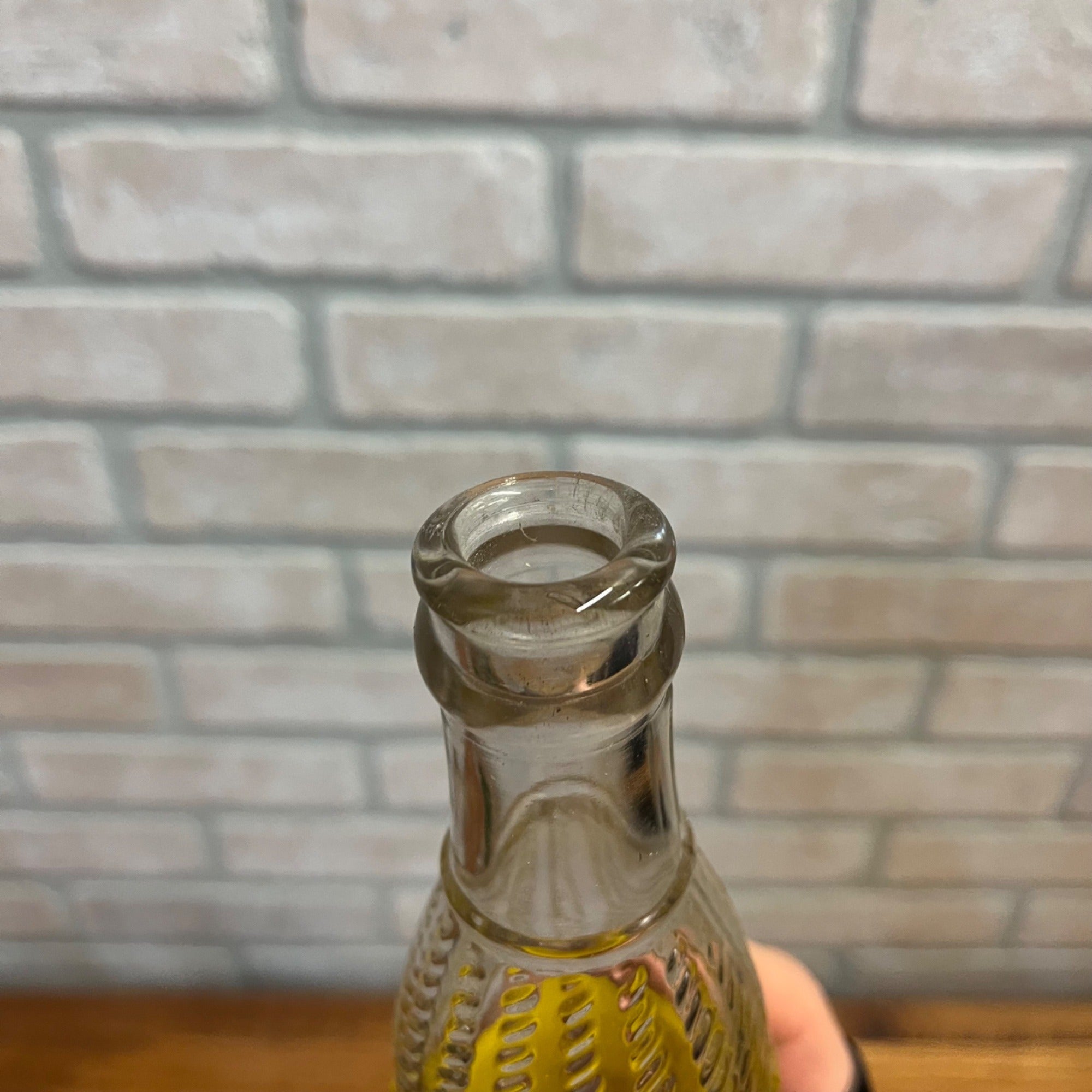 Vintage NEHI Beverages Soda Pop Glass Bottle 7 Fl Oz Menominee, MI