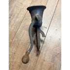 VINTAGE ENTERPRISE NO 10 MANUAL MEAT GRINDER TABLE MOUNT MADE IN USA