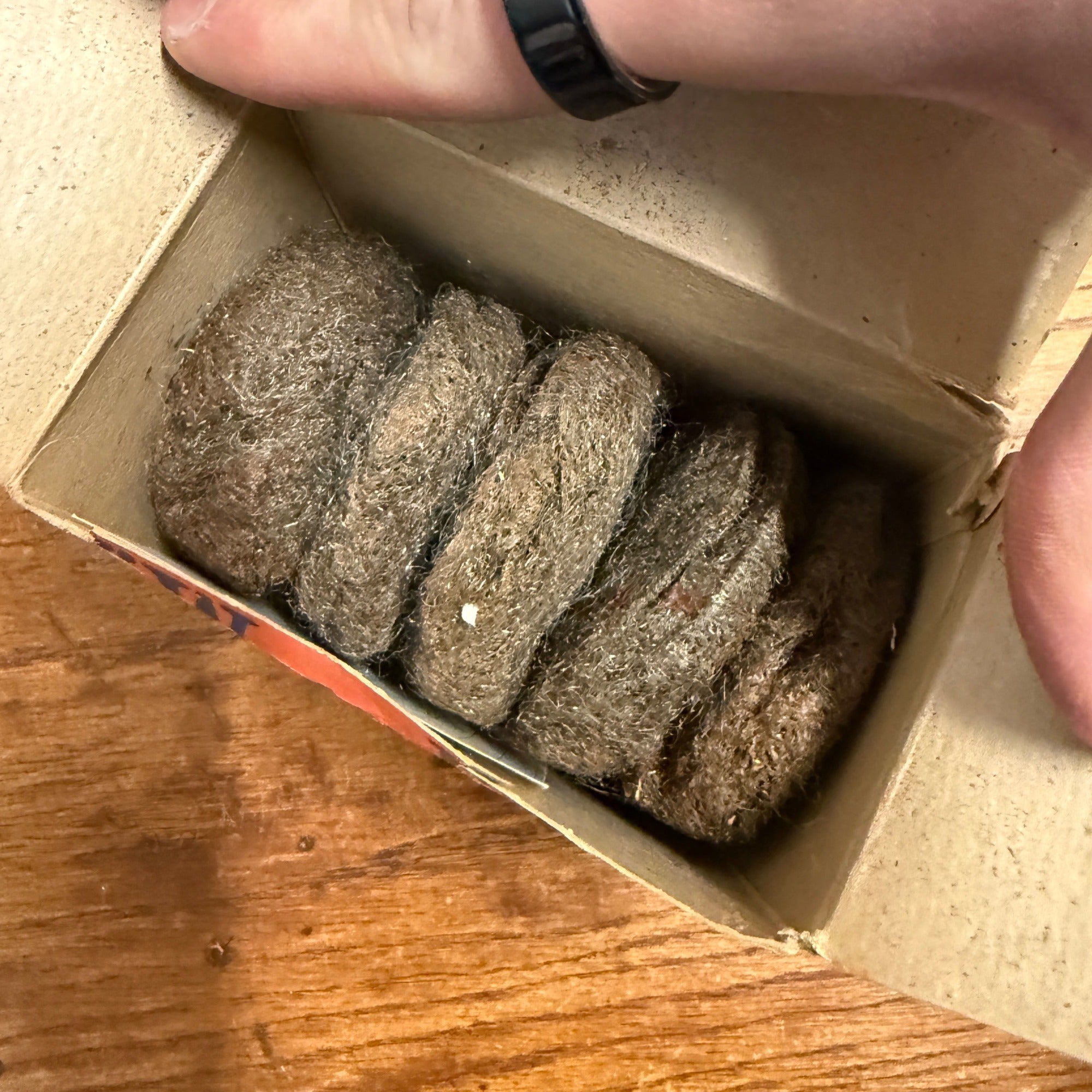 Vintage 1940s Wear Ever Aluminum Cleanser Box FULL Advertising Store Display Prop