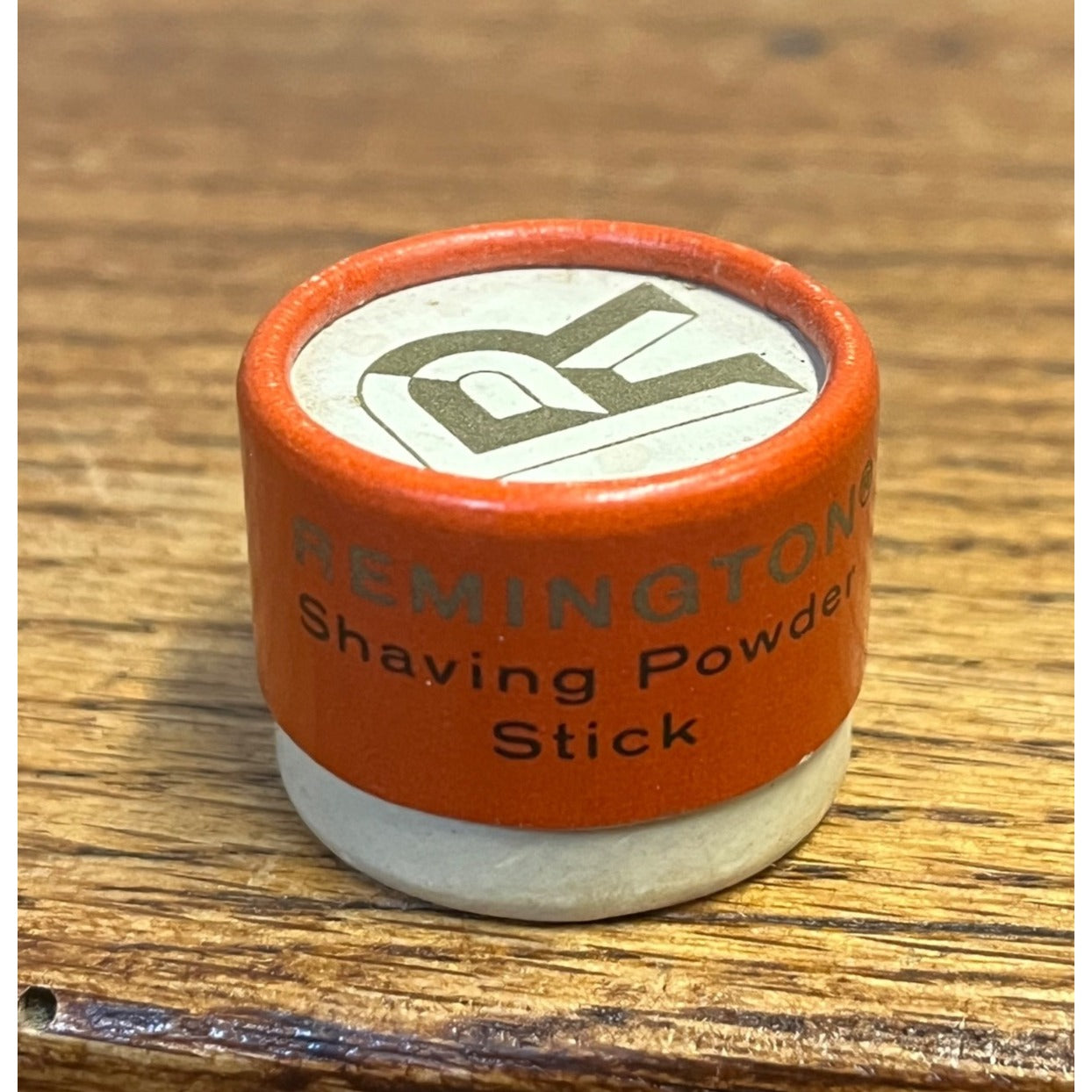 Vintage Remington Shaving Powder Stick Drug Store NOS