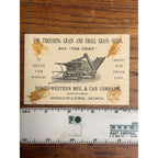 Northwestern Mfg & Car Company Stillwater MN Minnesota Advertising Trade Card