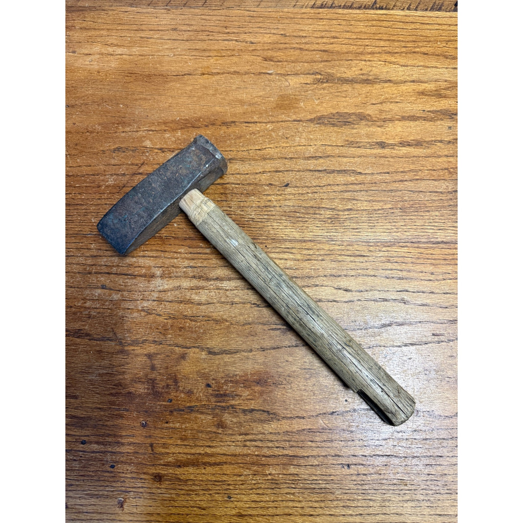 Antique Wedge Hammer 1930s Blacksmith Tool Cross-Peen