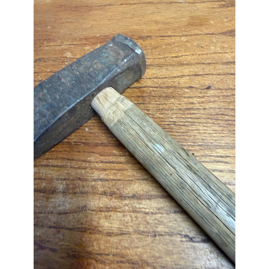 Antique Wedge Hammer 1930s Blacksmith Tool Cross-Peen