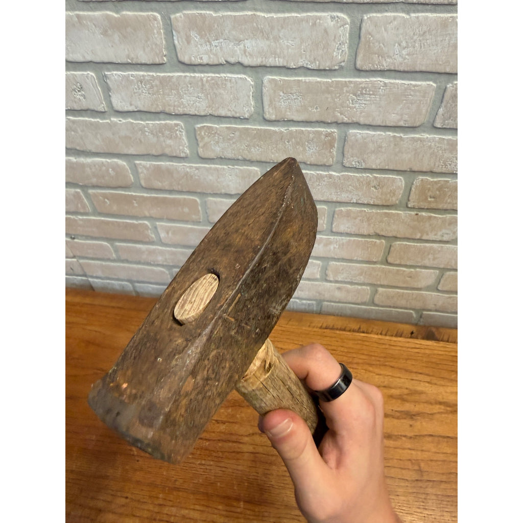 Antique Wedge Hammer 1930s Blacksmith Tool Cross-Peen