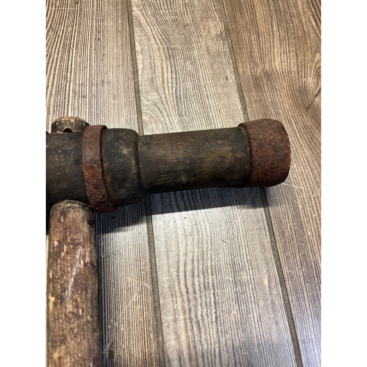 Antique Shipbuilding Corking Caulking Hammer Wooden Shipwrights Tool 1900s