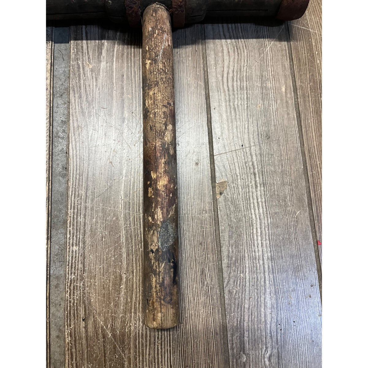 Antique Shipbuilding Corking Caulking Hammer Wooden Shipwrights Tool 1900s