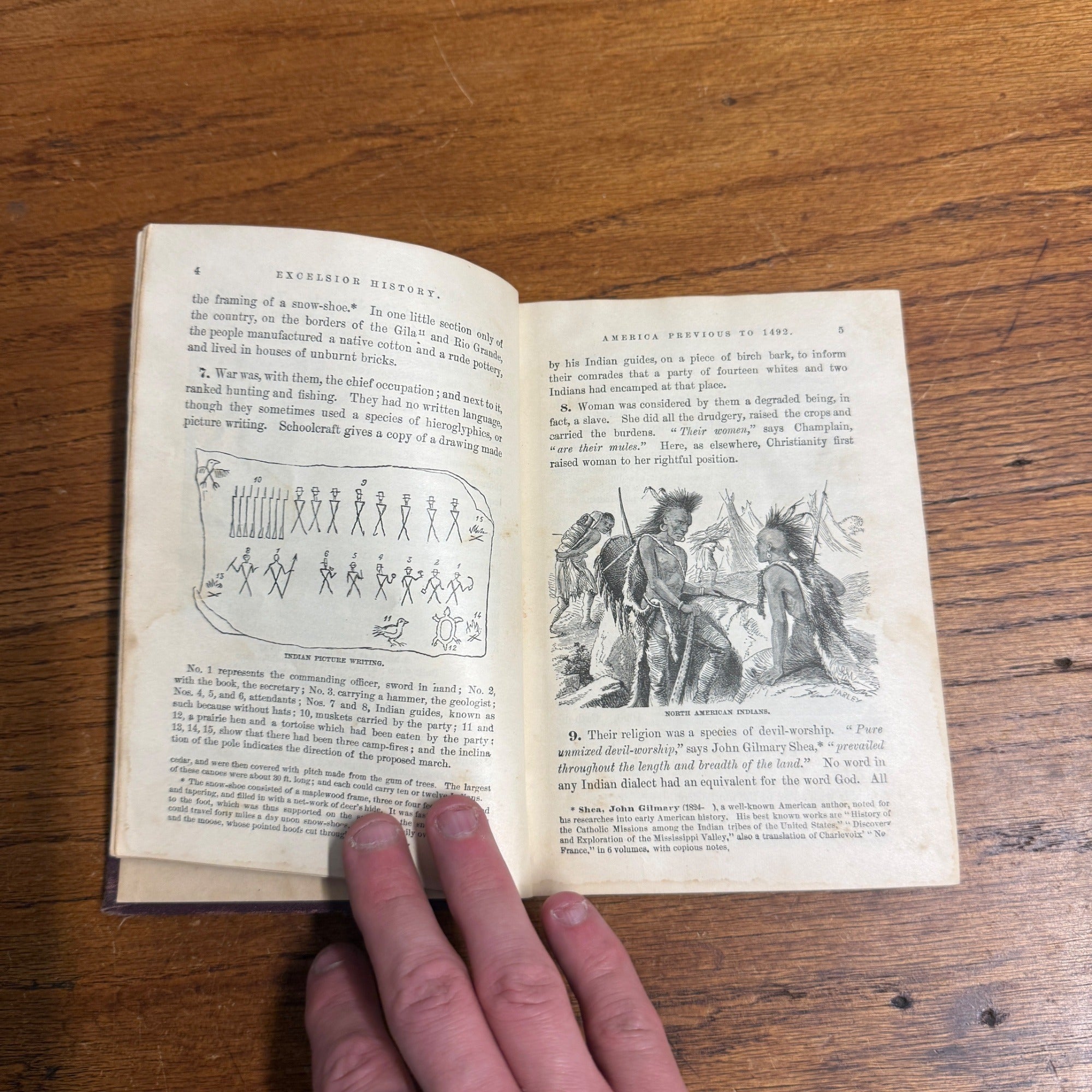 1879 Sadlier’s History Of The United States Excelsior Series School Book HC
