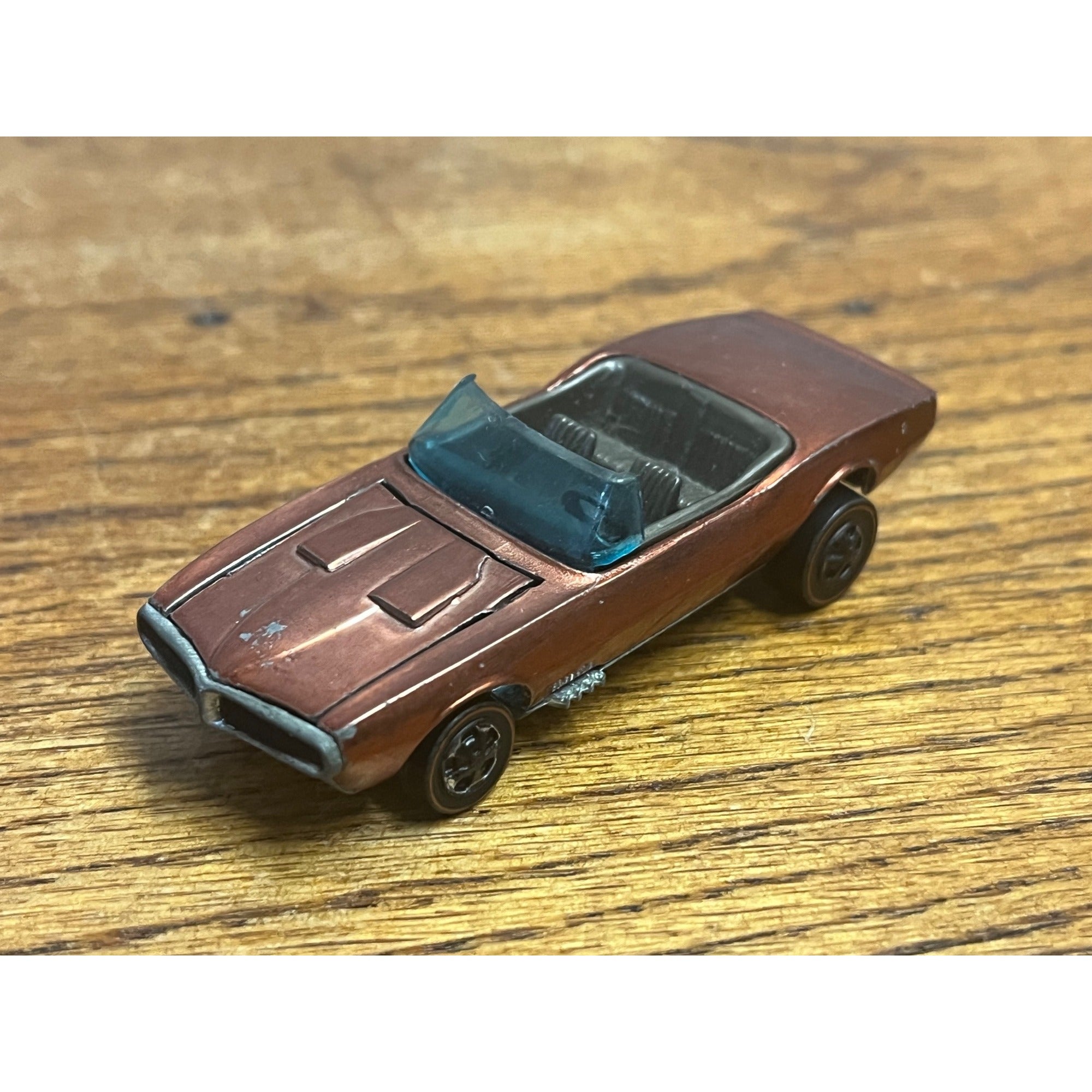 Vintage Hot Wheels Redline 1967 Custom Firebird Hard to Find Penny Copper Color