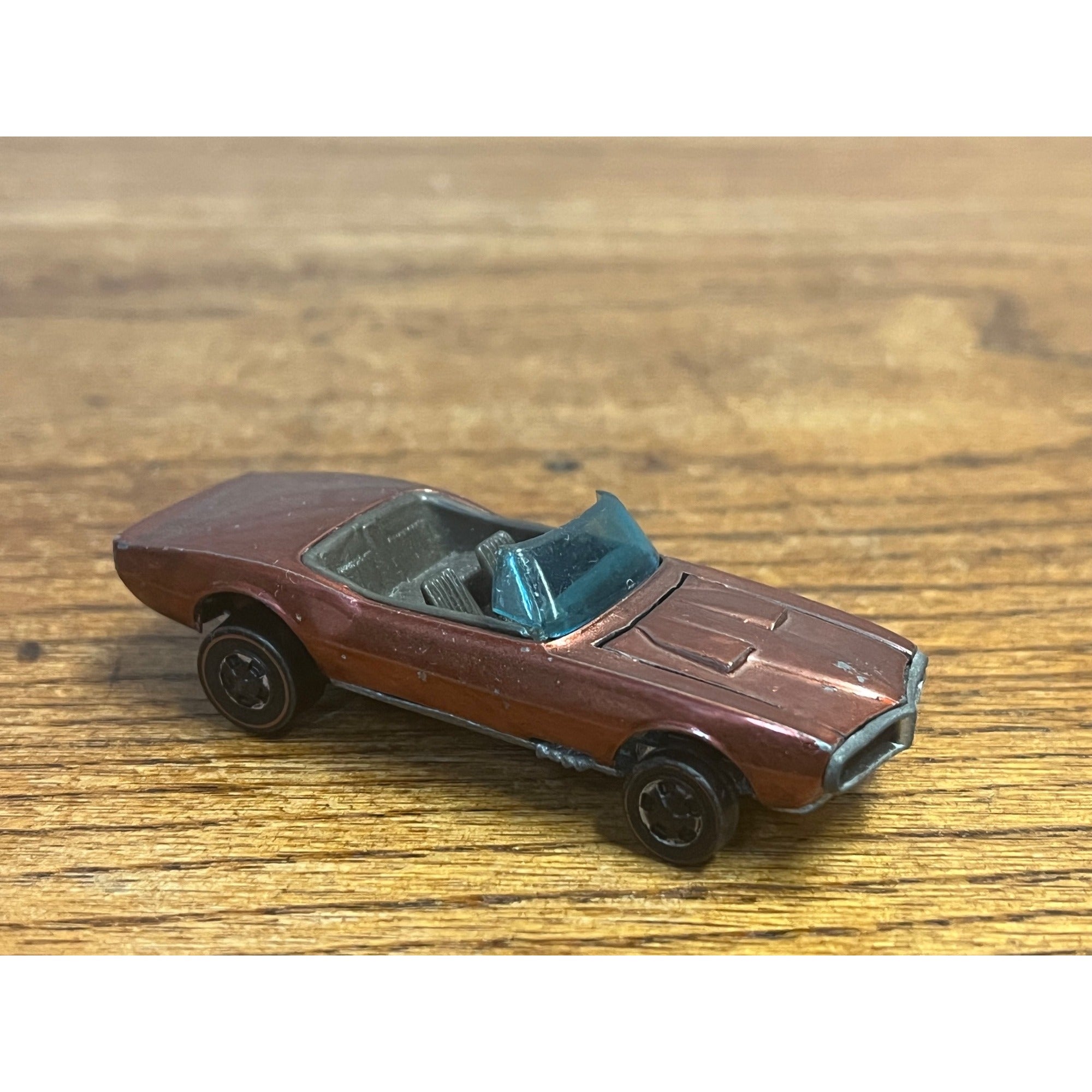 Vintage Hot Wheels Redline 1967 Custom Firebird Hard to Find Penny Copper Color