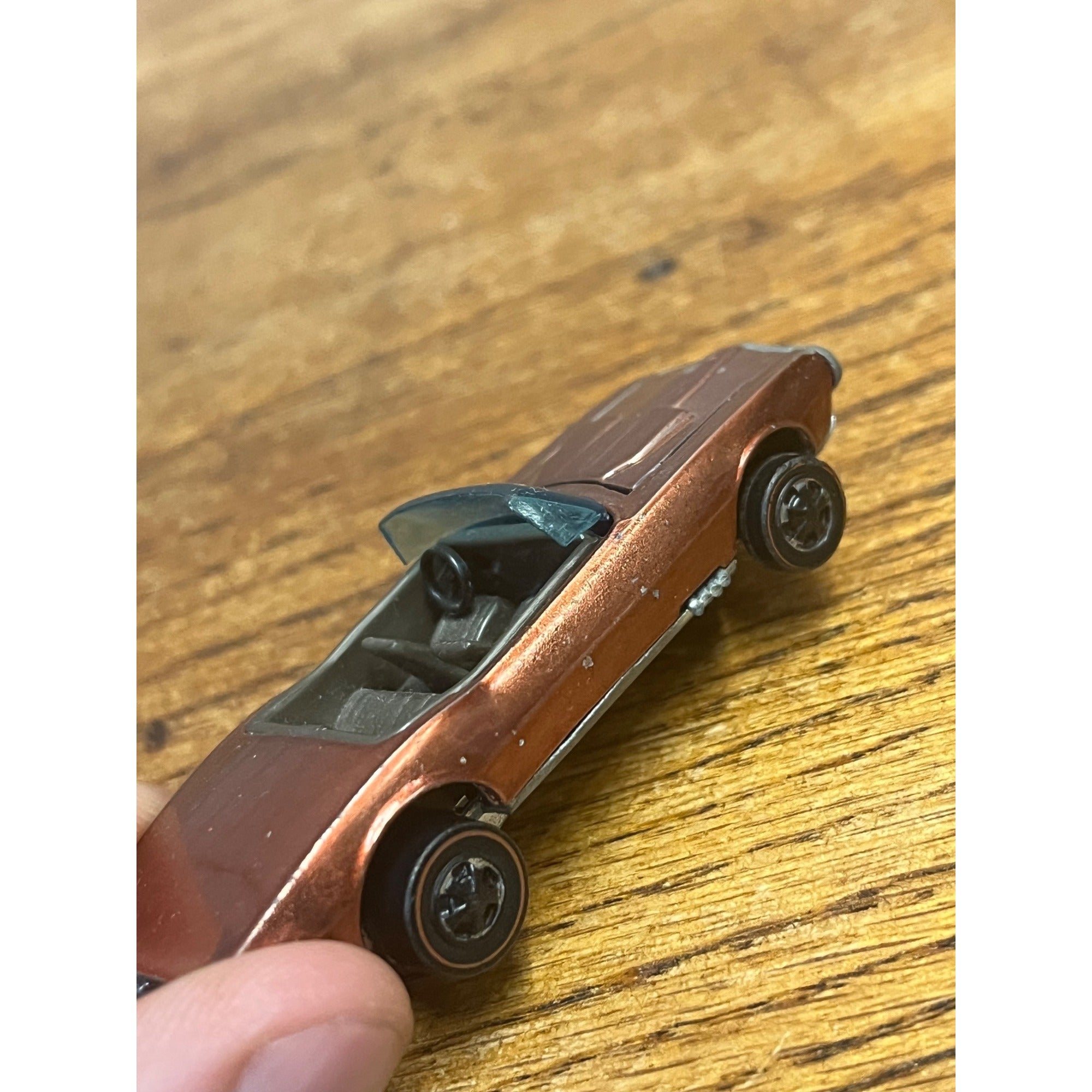 Vintage Hot Wheels Redline 1967 Custom Firebird Hard to Find Penny Copper Color