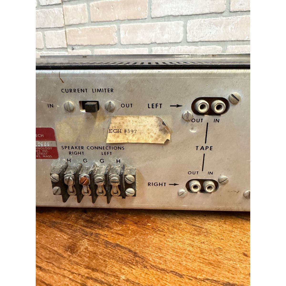 SCARCE Vintage Koss Acoustech V-A Solid State Stereo Integrated Amplifier Parts Repair