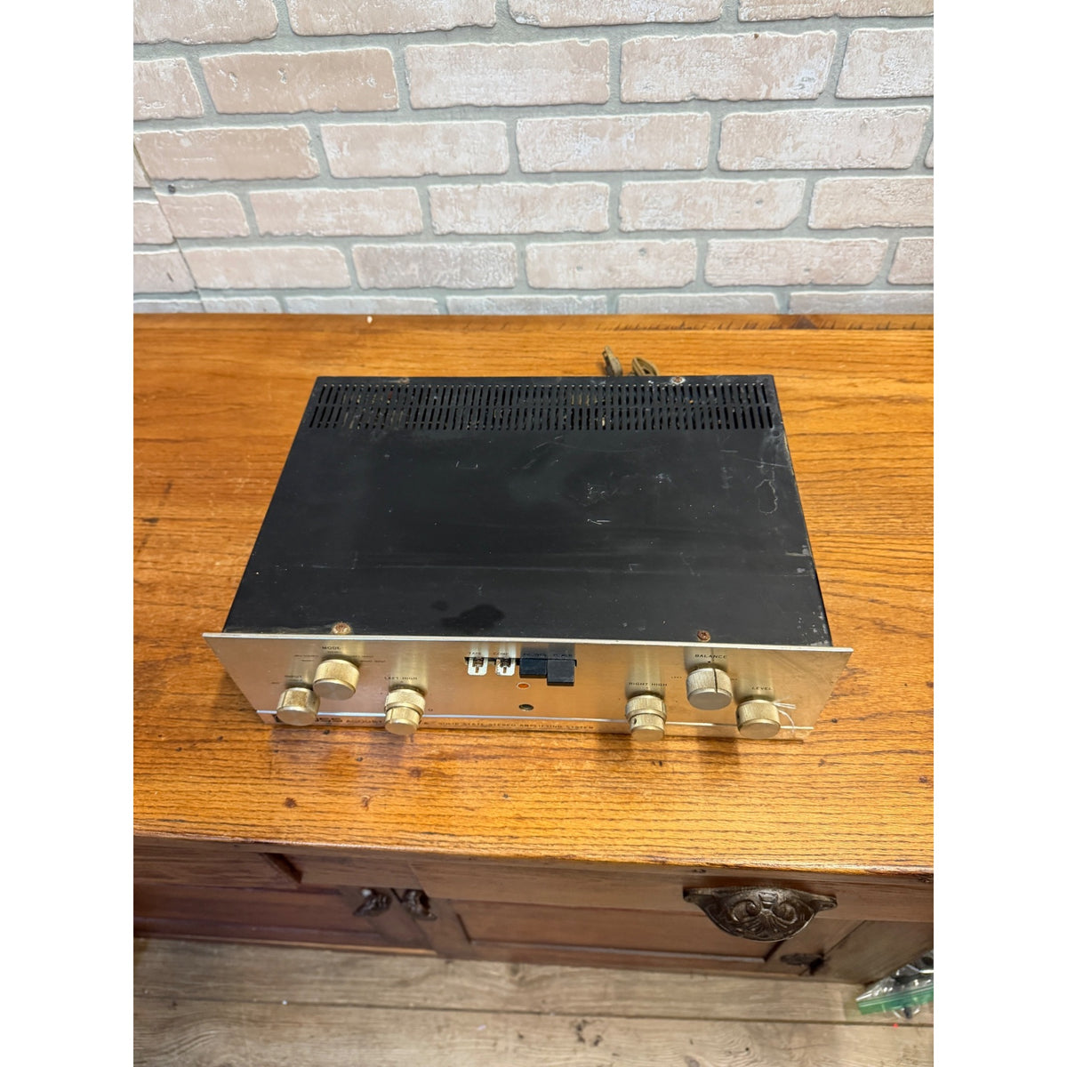 SCARCE Vintage Koss Acoustech V-A Solid State Stereo Integrated Amplifier Parts Repair