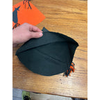 Vintage 1950s Flying Witch Halloween Party Hats Lot (2) Tissue Paper