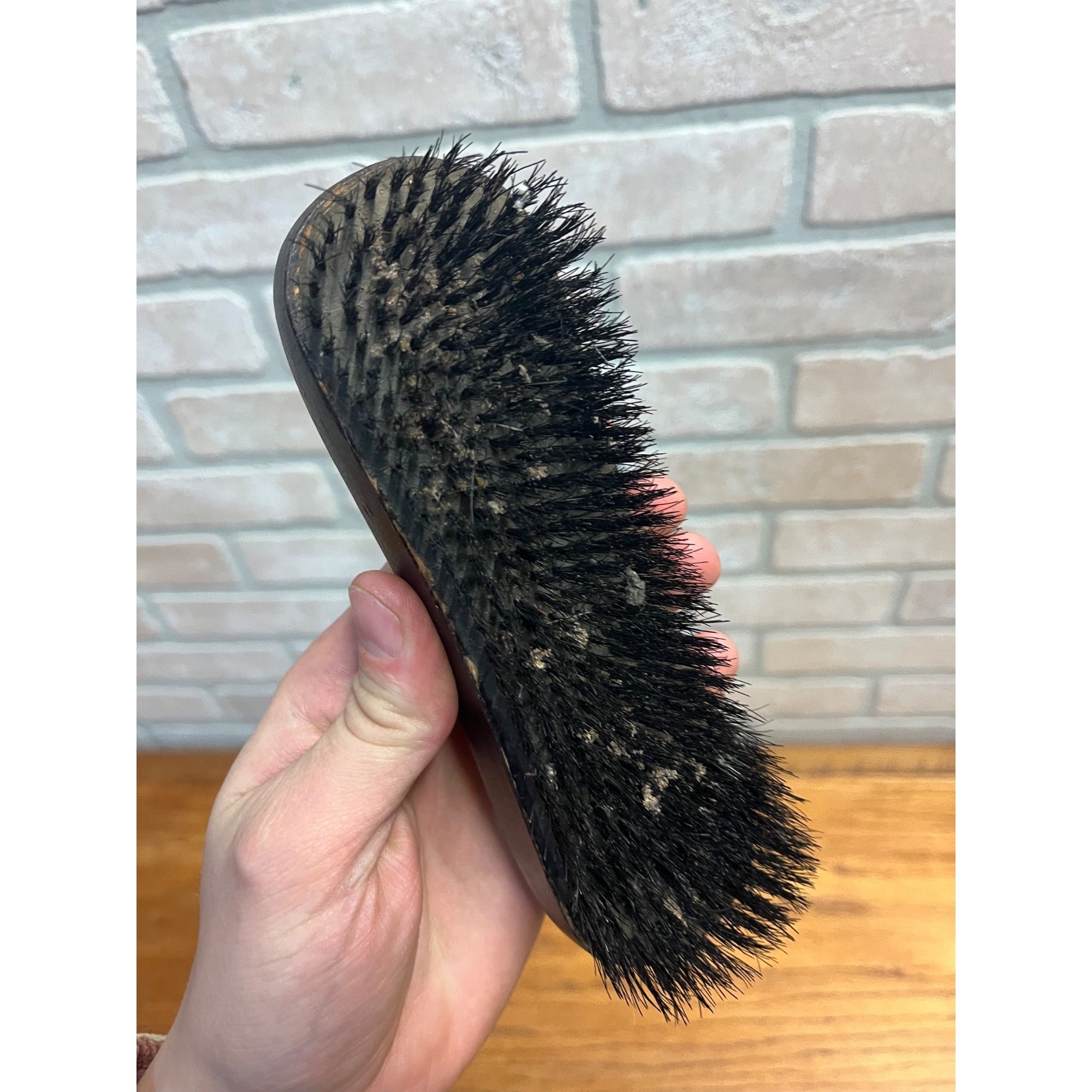 RARE c1900s Vintage Hotel Butterfield Antigo Wisconsin Advertising Clothes Brush