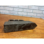Antique Tailor's Iron Twisted Handle 21lb Clothes Press Cast Flat Door Stop