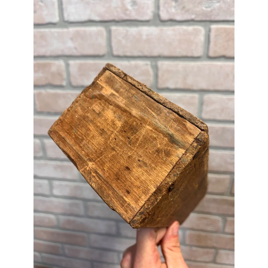 Vintage Wooden Kraft American Cheese Loaf Box Crate 5lb Farmhouse