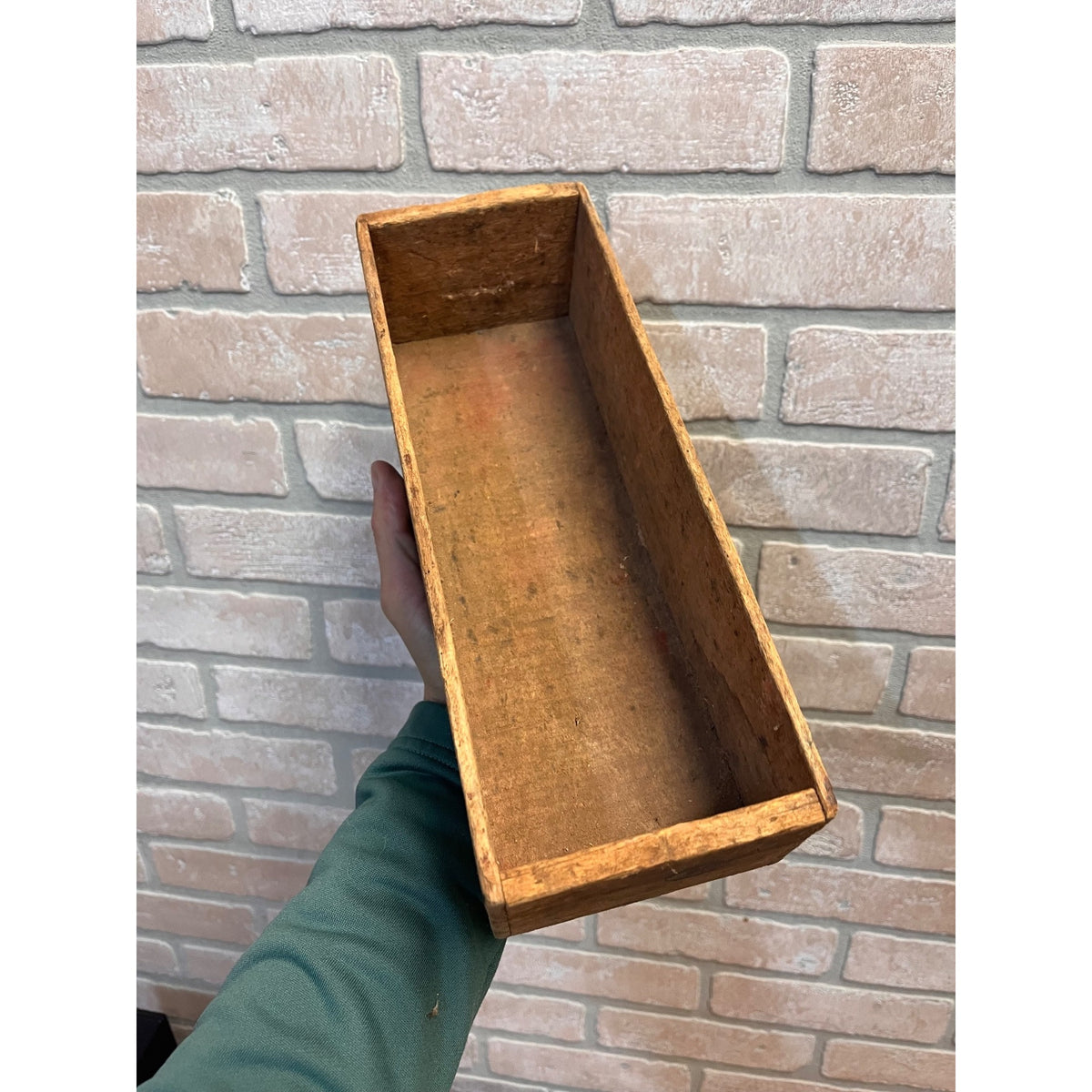 Vintage Wooden Kraft American Cheese Loaf Box Crate 5lb Farmhouse
