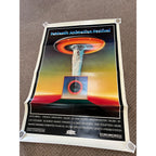 Vintage 1977 Fantastic Animation Festival Original Movie Poster 27x41 Pink Floyd