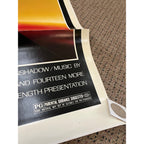 Vintage 1977 Fantastic Animation Festival Original Movie Poster 27x41 Pink Floyd