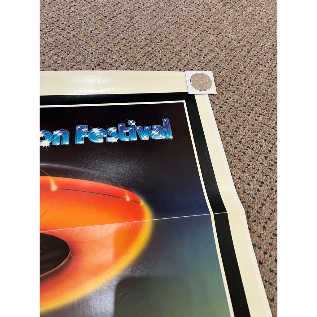 Vintage 1977 Fantastic Animation Festival Original Movie Poster 27x41 Pink Floyd